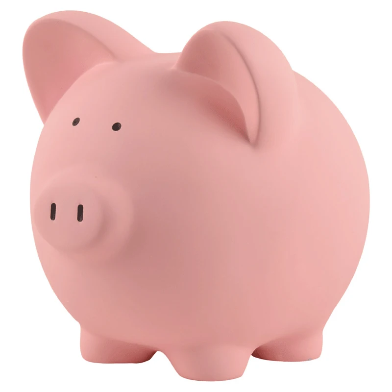 Милая каучуковая Копилка в виде свиньи Модель поделки фигурки мультяшной