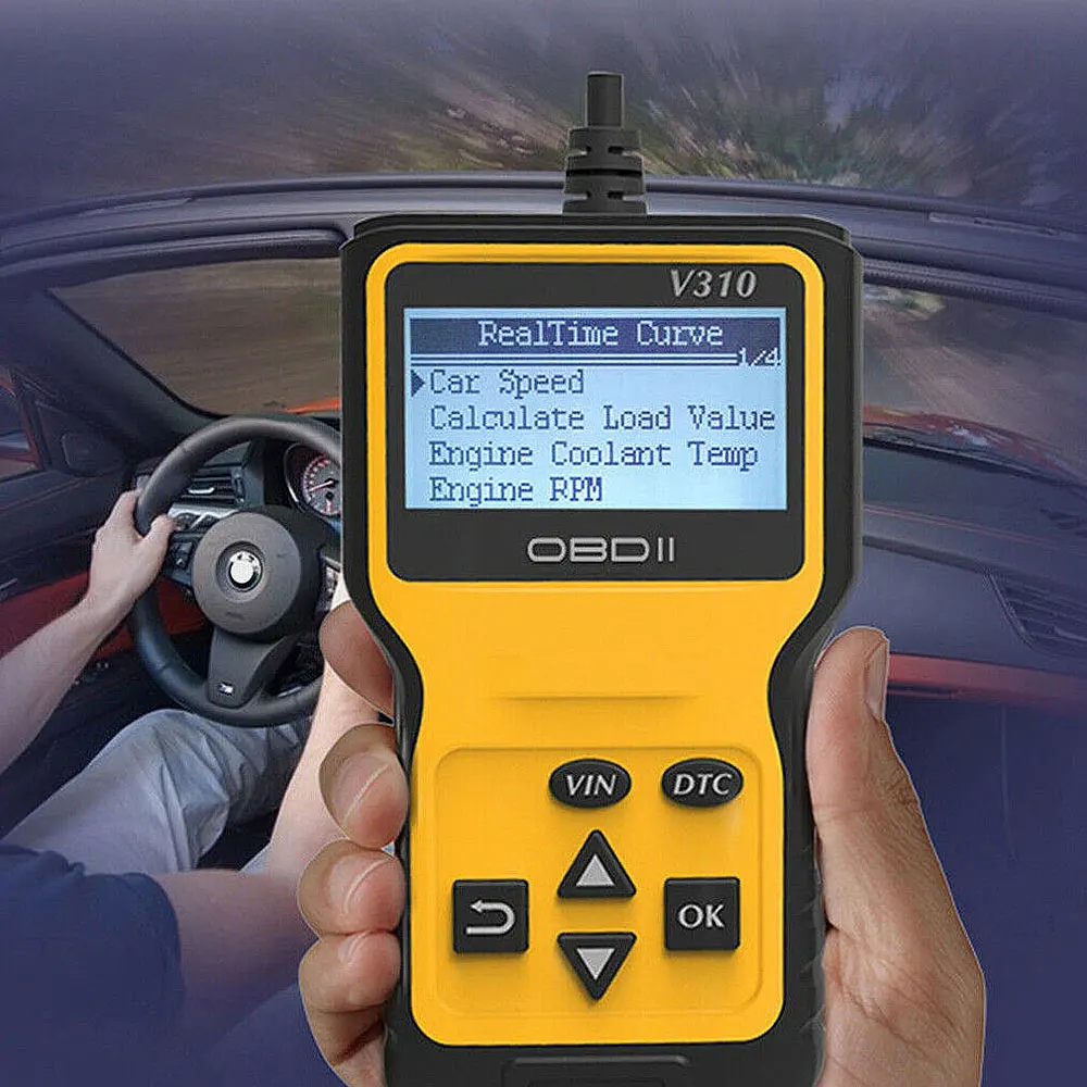 Показателя Viecar V310 автомобильной сканер двигатель Code Reader Сенсор OBD 2 автомобиля