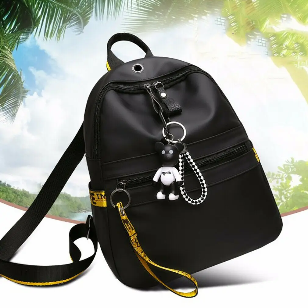 2019 Новая модная женская кожаная мини рюкзак для девочек маленькая дорожная сумка