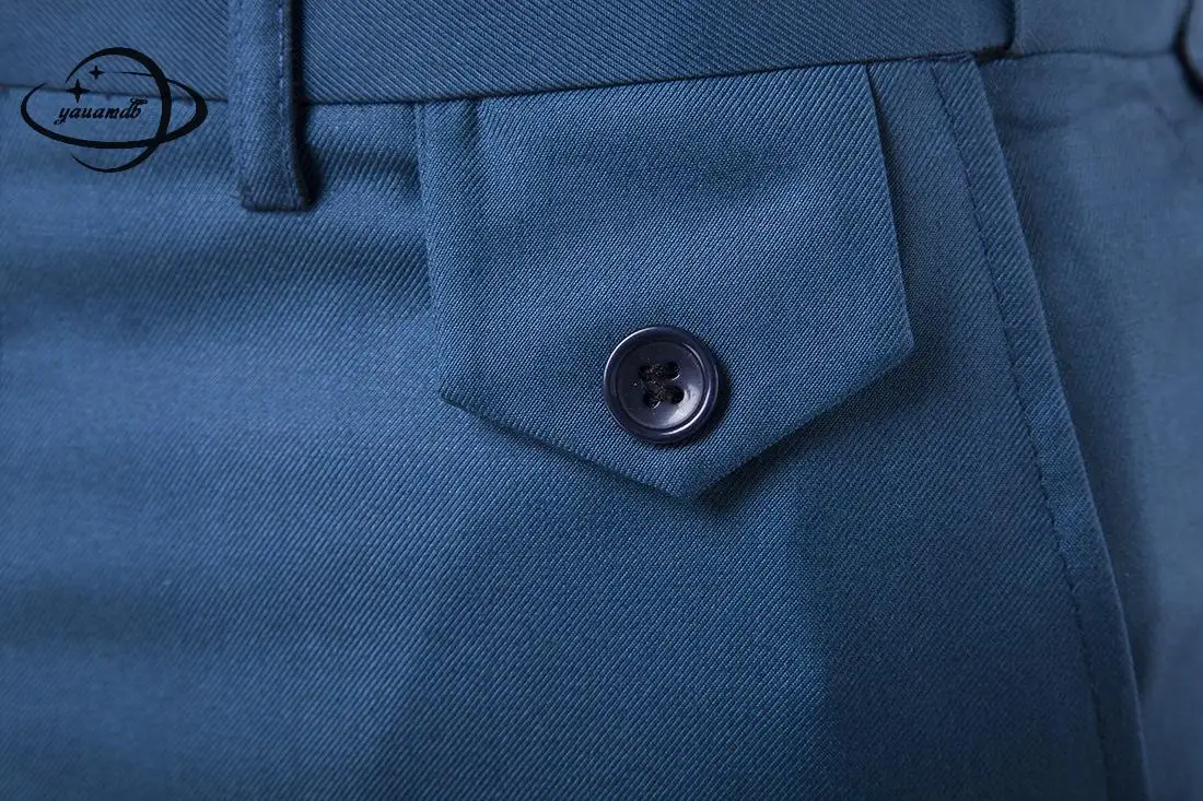 Мужской костюм большого размера брюки весна-осень размер S-6XL хлопковые мужские