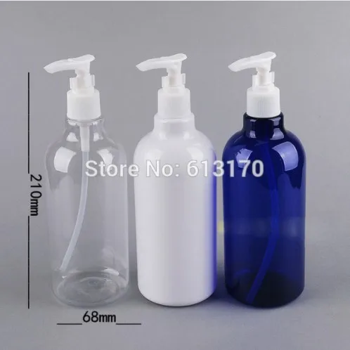 500 мл пресс-насос бутылки для лосьона или куб бутылка шампуня 5 унций прозрачный