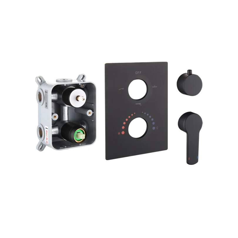 Термостатический/горячий и холодный смеситель для ванной 3 способа