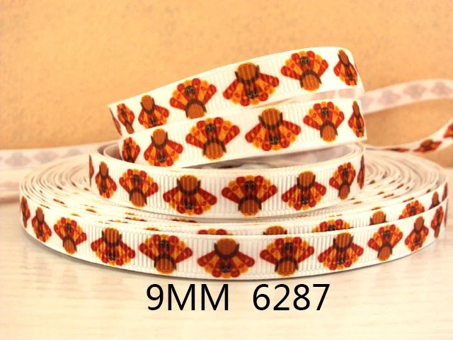 David accessories 3/8 мм "(9 мм) Спасибо Давая День печатных Grosgrain ленты, DIY материалы ручной работы, свадебный подарок обёрточная бумага, 50Yc4947