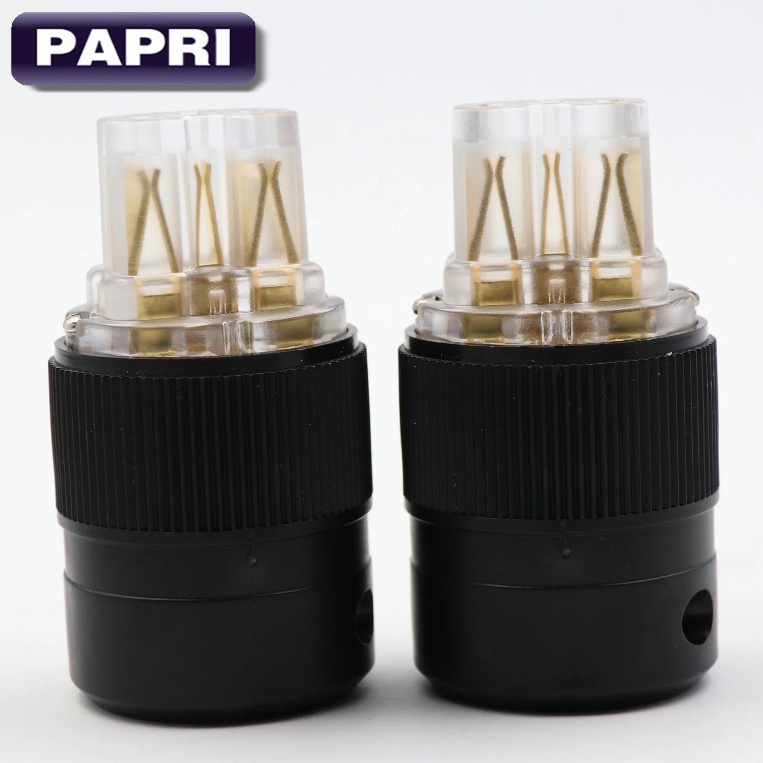PAPRI аудио Мощность Вилки Hi Fi золотые покрытые адаптер FP 15 нам Стандартный DIY