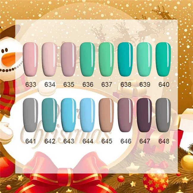 Set 3 Ur Sugar Рождество 7,5 мл Лак для ногтей Полупостоянный чистый цветной гель для ногтей лак УФ светодиодный дизайн ногтей замачиваемый УФ Гель-лак для маникюра - Цвет: Set 3