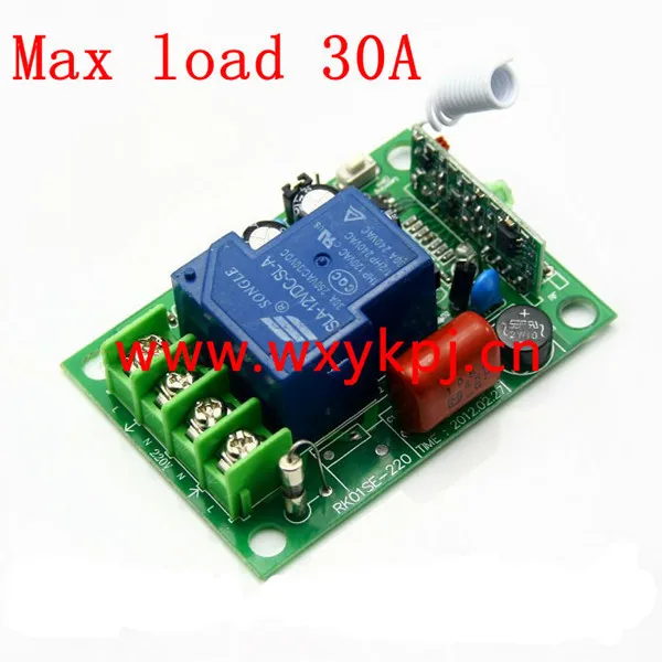 220 В 1ch rf переключатель ВКЛ./ВЫКЛ. Транспортные переключатели 433 МГц розетка