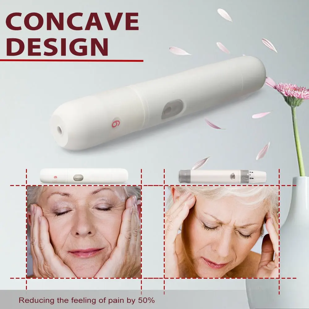 Фото Измеритель глюкозы Sinocare Safe AQ Smart, мг/дл ммоль/л, комплект глюкометра для диабетиков и тест-полоски, ланцеты, безболезненное определение уровн... №3
