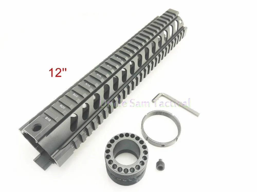 Тактический AR. 223/5. 56 4,7, 10,12, 15 дюймов поплавок Quad Rail сверхмощный Handguard Система Охота AR-15 M16 M4 Handguard