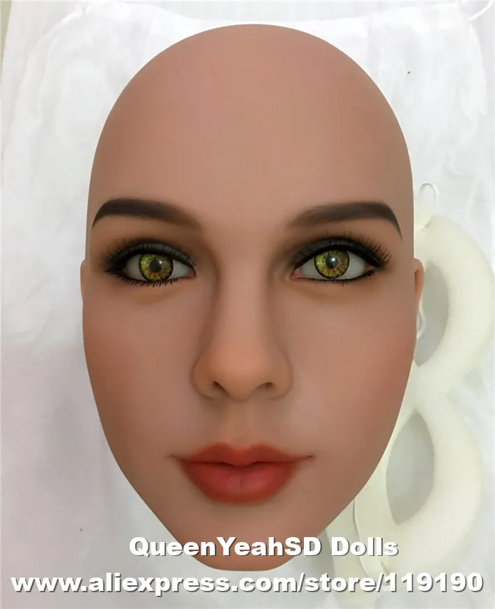 #74 Высококачественная секс кукла головы для полной силиконовой куклы любви