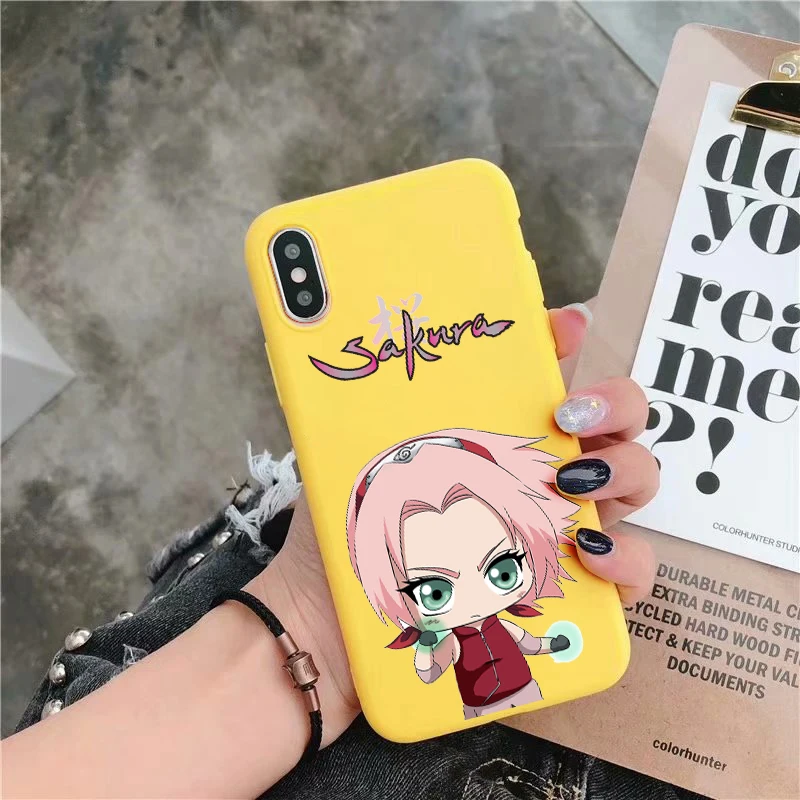 Y-5541 Наруто shippuden аниме SASUKE boruto мягкий силиконовый черный чехол Хината Какаши чехол для телефона для iPhone X XR XS MAX 6 7 8 plus 6s se - Цвет: Y-5541