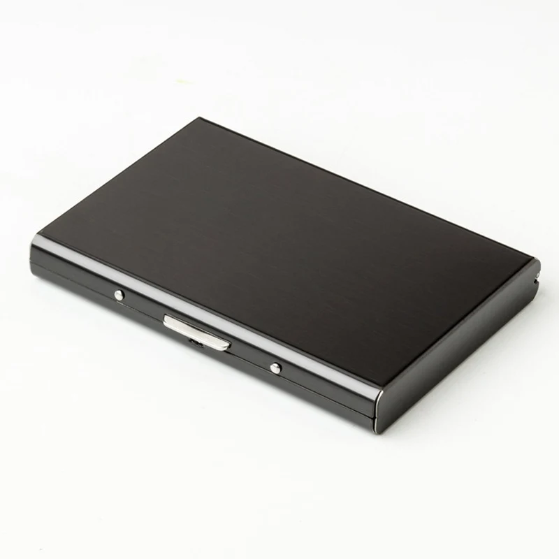 RFID Blocking Wallet Slim Secure Stainless Steel Contactless Card Protector for 6 Credit Cards UYT Shop | Дом и сад