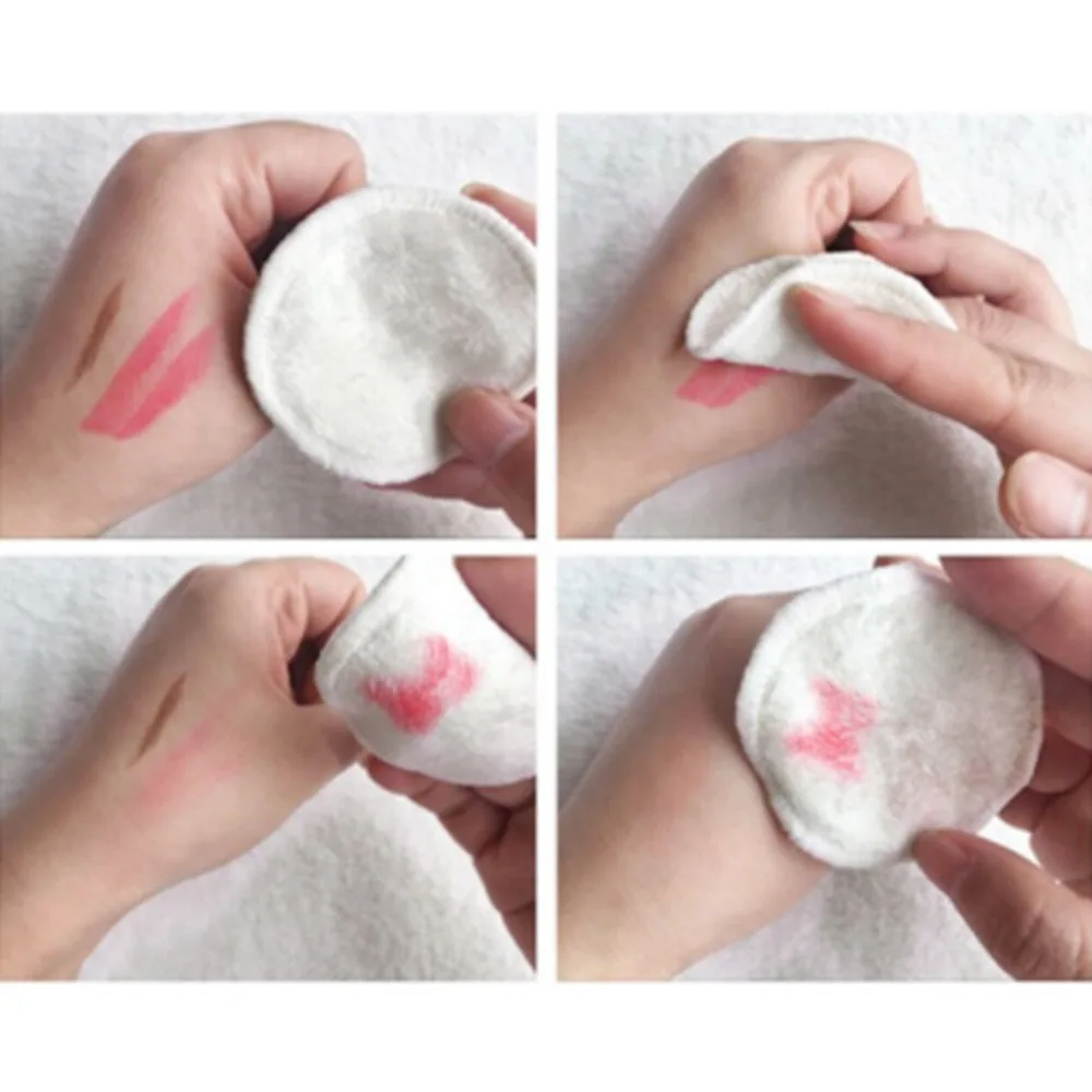 4 шт. многоразовые салфетки для глубокого очищения кожи лица|Ватные изделия