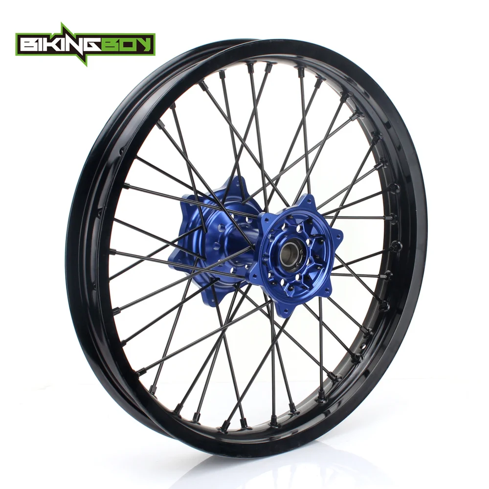BIKINGBOY 21 &quot19&quot передний задний обод ступицы колеса полный набор 36 спиц для Yamaha YZ F
