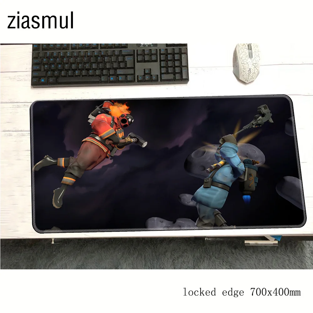 Игровой коврик для мыши team fortress 2 700x400x3 мм профессиональный игровой компьютерного