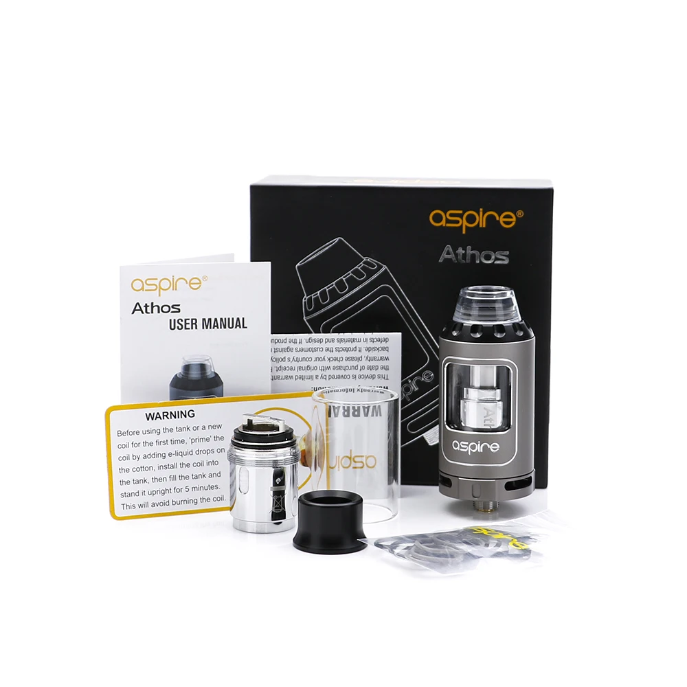 Бесплатный подарок оригинальный Aspire Athos Sub Ом Бак 4 мл с A5 A3 замена катушки 25 мм