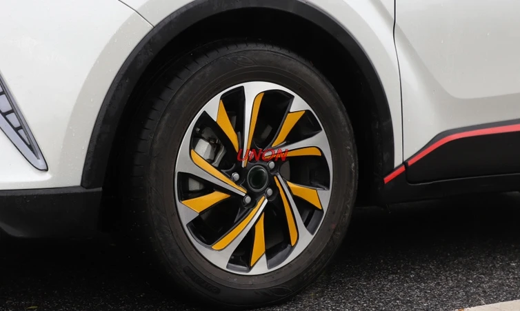 Светоотражающая лента Наклейка для TOYOTA CHR C-HR наклейка на обод наклейка S