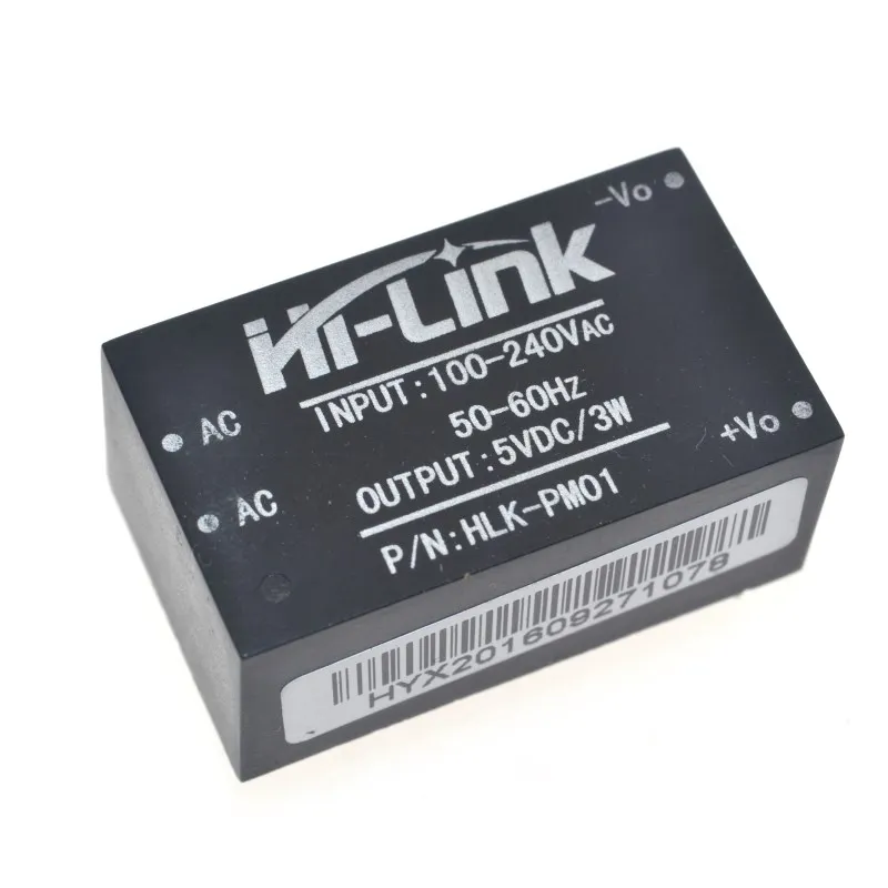 220V 5V AC DC terisolasi Rumah pintar HLK PM01 блок питания|220v 5v|supply powerstep down module |