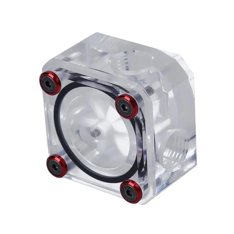 PC компьютерная система охлаждения G1/4 4 мм длина резьба тип прозрачный акриловый