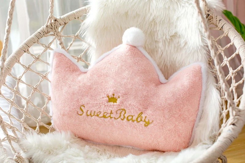 Милая Подушка серии Sky Kawaii, луна, звезда, облако, корона, плюшевые игрушки, мягкая подушка, милый диван, подушка, рождественский подарок для девочки