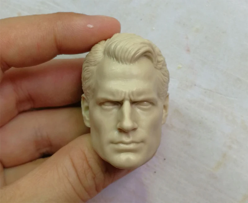 1/6 Генрих кавилл Неокрашенная голова Sculpt 2 0 для 12 &quotтела|Игровые фигурки и