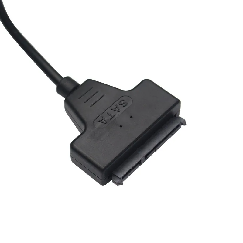 USB 2 0 к SATA 7 + 15 контактный кабель адаптер для жесткого диска 5 дюйма с кабелем