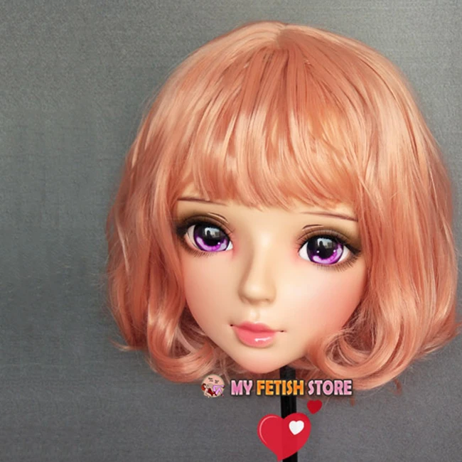 (Shi 02) женский сладкий девушка Смола половина головы кигуруми BJD глаза Crossdress