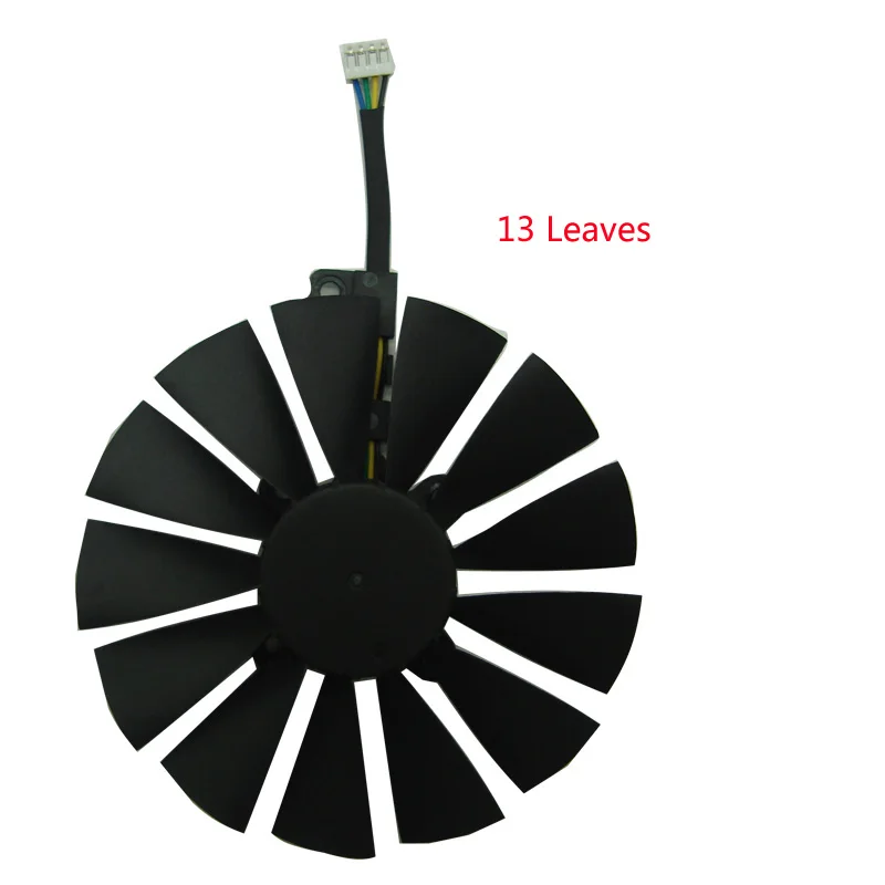 Бесплатная доставка T129215SM DC12V 0.25AMP графика/Видеокарта кулер вентилятор для ASUS STRIX
