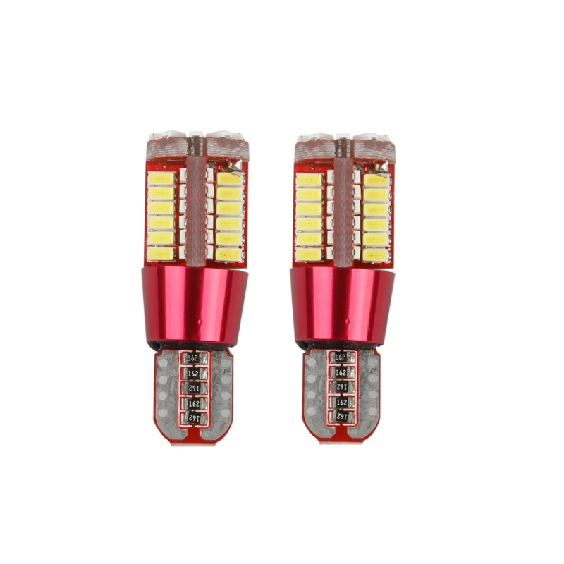 2 шт. T10 57 SMD 4014 LED Canbus безошибочный автомобильный габаритный фонарь W5W WY5W 194 192 2825