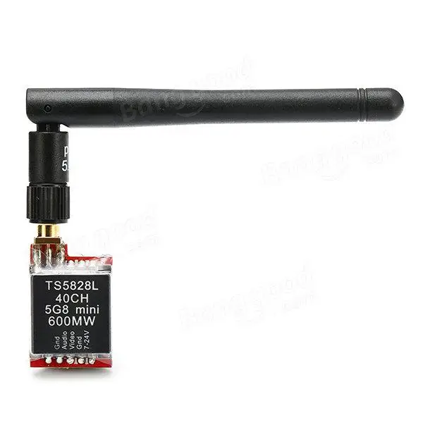 LeadingStar TS5828L Micro 5 8G 600 мВт 40CH миниатюрный FPV передатчик с цифровым Дисплей для дрона