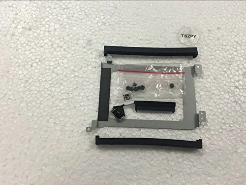 

NEW For Dell XPS 15 9550 9560 FOR Precision 5510 5520 Hard Drive HDD Cable +Caddy +Rubber Rail XDYGX 0XDYGX DC02C00BL00