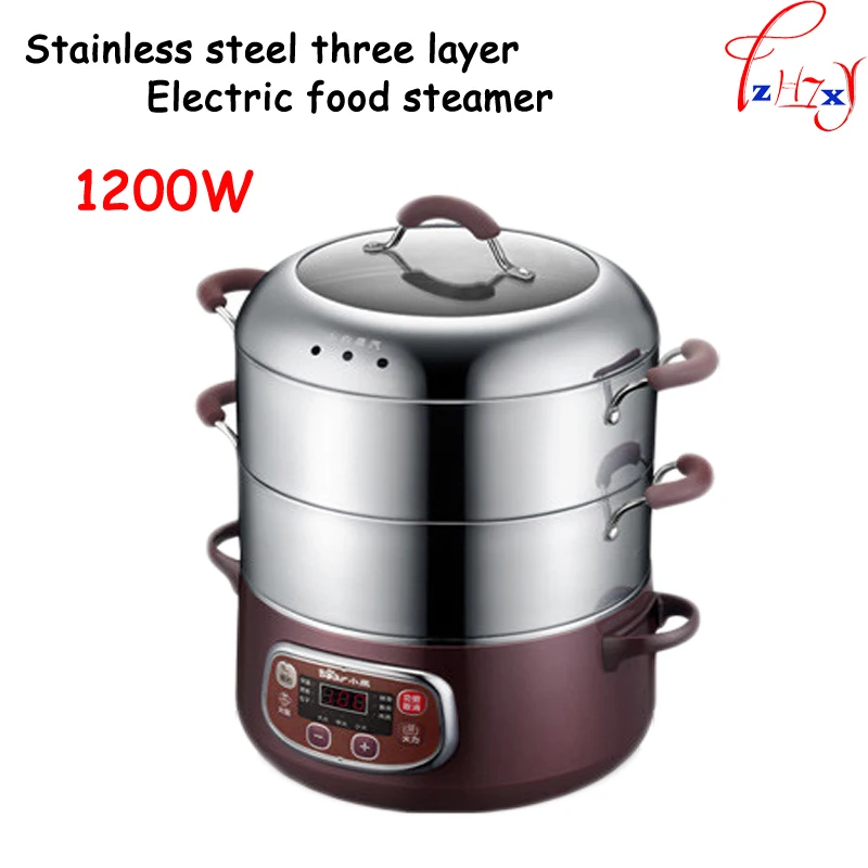 1 шт. трехуровневый Электрический чайник из нержавеющей стали 220 В|electric steamer