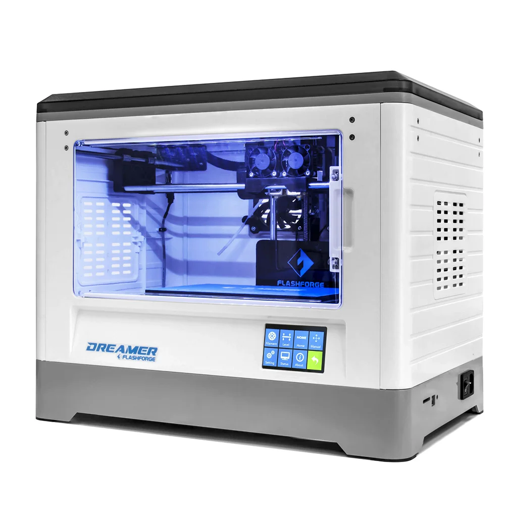 Оригинальный Flashforge 3d принтеры мечтатель Wi Fi и сенсорный экран с CE FCC сертификат