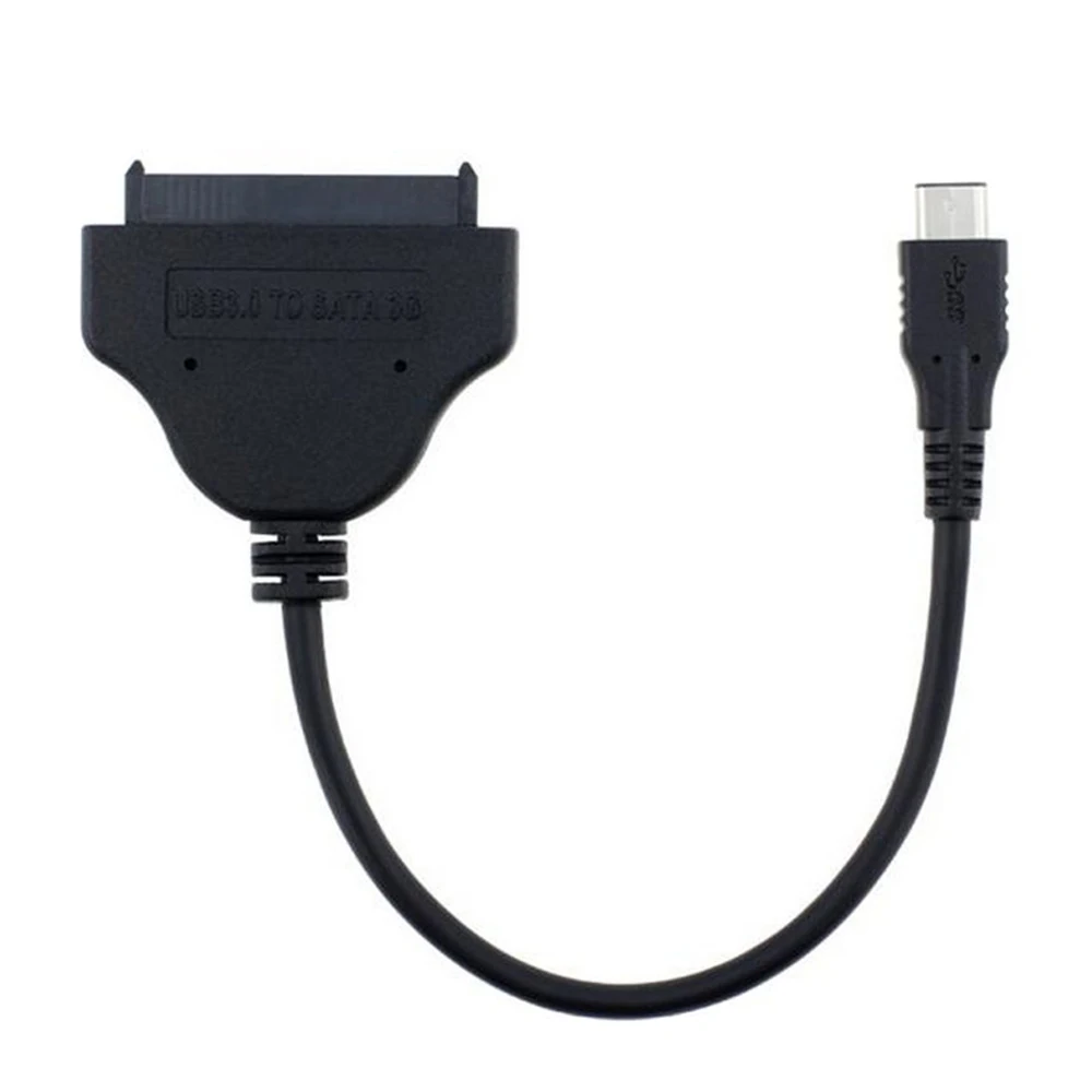 Кабель-адаптер USB 3 1 Type C на SATA 22pin внешний жесткий диск 2 5 дюйма конвертер для