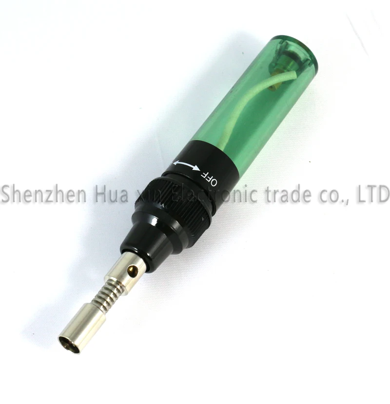 Бесплатная доставка пористый пламени бутан газовый паяльник Комплект фонарь