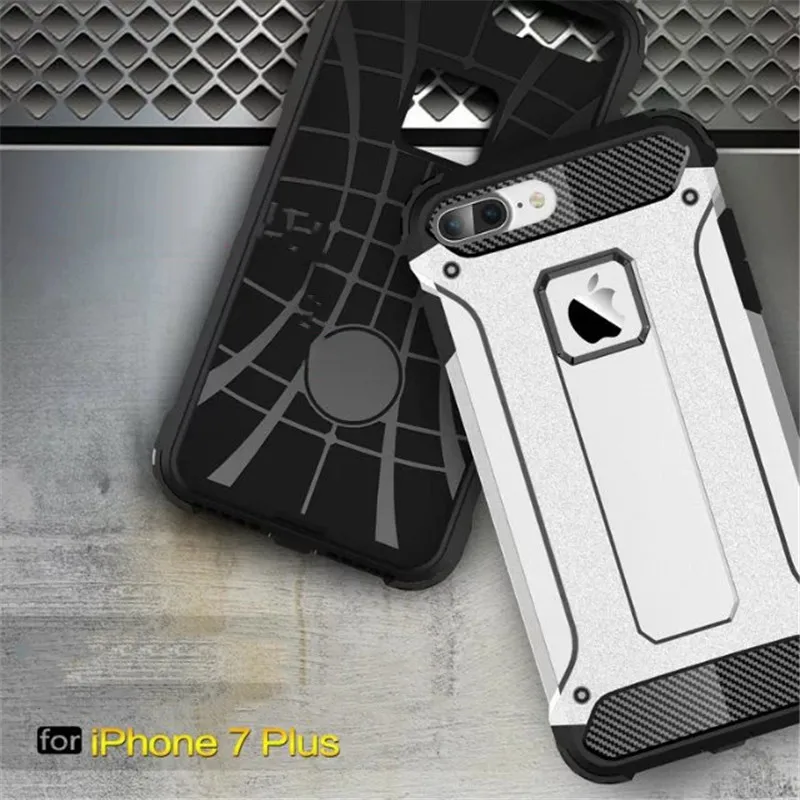Business Armor Stand Phone cases For iPhone 5 5s ES 6 6s Plus 7 8 X XS XR MAX 2-in-1 Drop-proof Case Back Cover Capa shell |