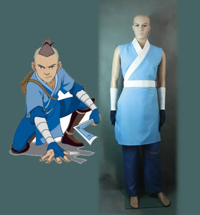 Аватар последний Airbander Sokka косплей костюм наряд для Хэллоуина|sokka cosplay|cosplay costumecostume