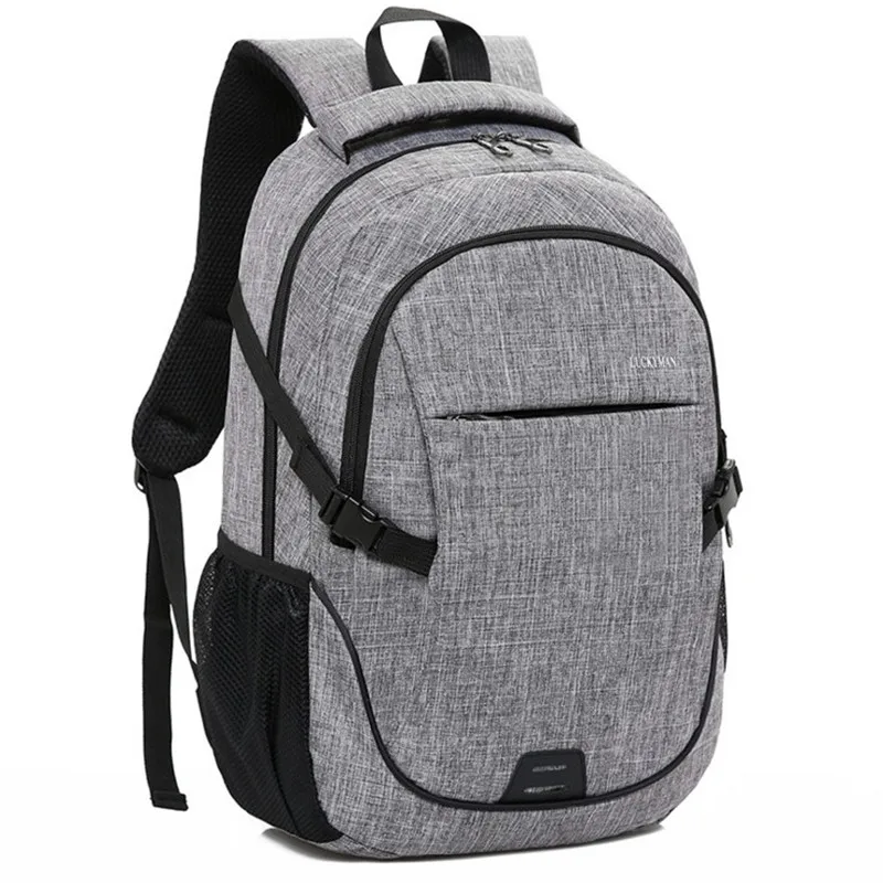 Нейлоновый рюкзак для компьютера Вместительная дорожная сумка отдыха мужчин и