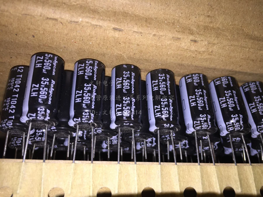 Распродажа многоконденсатор Bolsa Rubycon 35v560uf 10x20 Zlh серии высокочастотных низкого