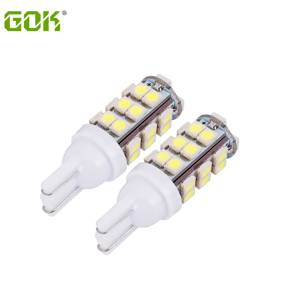 2 шт. Автомобильные светодиодные лампы T10 W5W 194 168 smd 3528 1210|w5w 2pcs|car lightlight bulb |