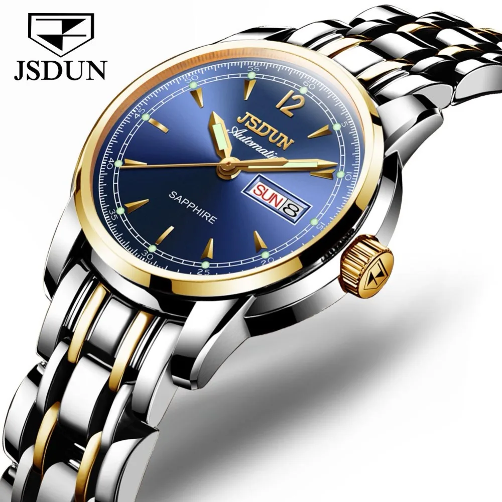 Часы наручные JSDUN женские Автоматические брендовые люксовые импортные
