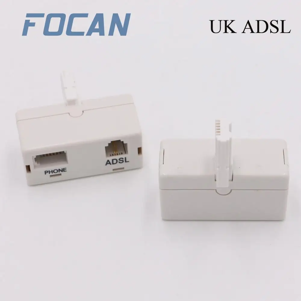

ADSL фильтр широкополосный интернет микрофильтр/сплиттер Великобритания