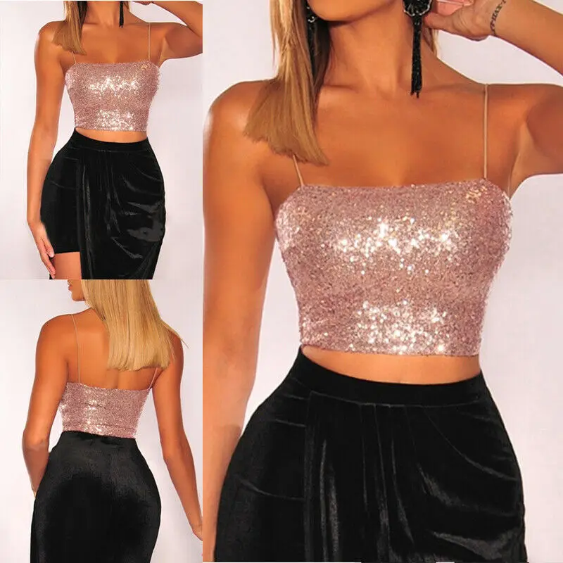 Женский сексуальный боди с блестками вечерние короткие Топики клубный корсет |