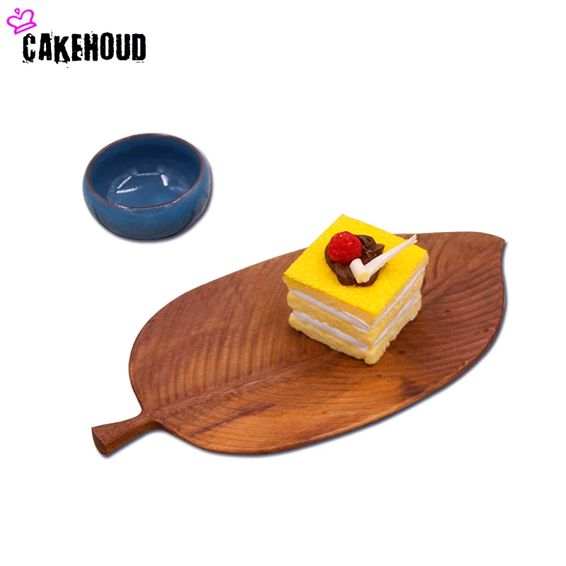 Cakehoud новый черный орех ручной работы из массива дерева Дизайн фруктовый торт