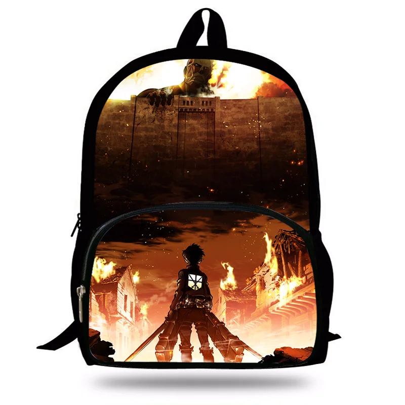 2014 Новое поступление детский школьный рюкзак аниме атака на титанов для