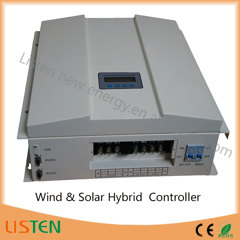 Высоковольтный Макс 360vdc контроллер ветряной турбины 96V батарея 2 кВт функция