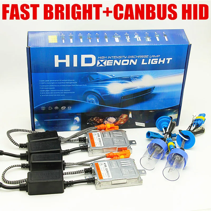 Фара ксеноновая canbus hid h7 h11 9005 9006 h3 H1 12 В переменного тока без ошибок быстрая