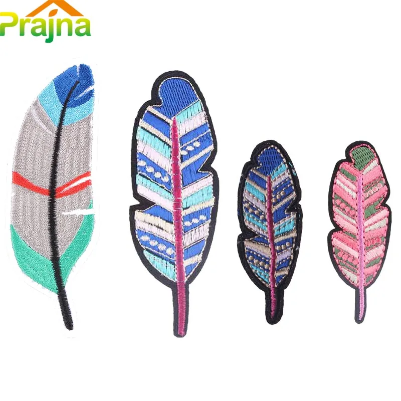 1 шт. модная крутая нашивка с перьями в стиле бохо Детские милые Швейные нашивки