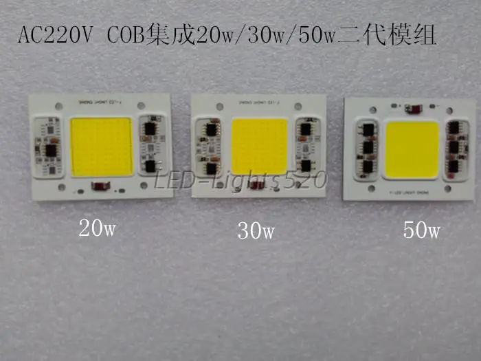 Светодиодный чип без драйвера высокой мощности 20 Вт 30 50 220-240 В |