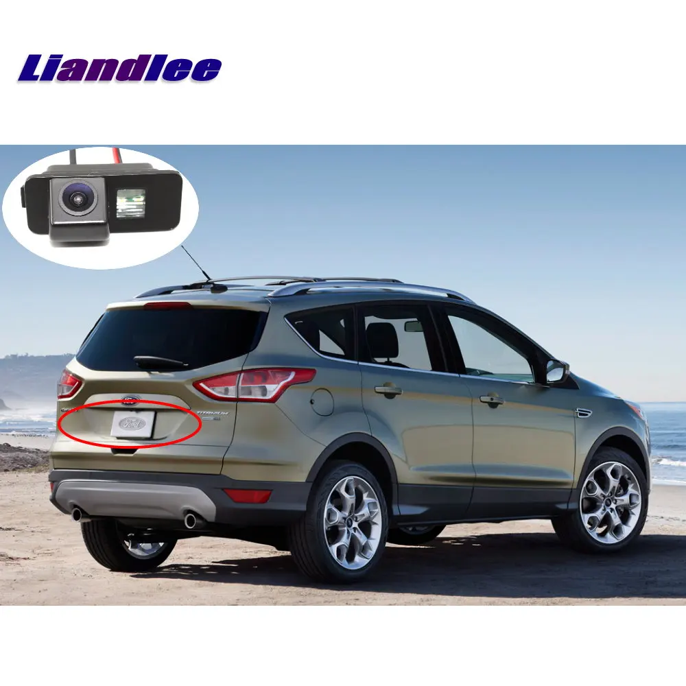Liandlee для Ford Escape 2012 2018 Автомобильная резервная парковочная камера заднего вида SONY