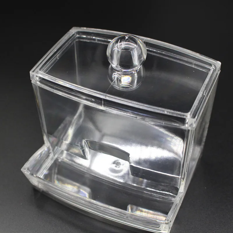 Держатель для ватных палочек органайзер хранения косметики пластиковый